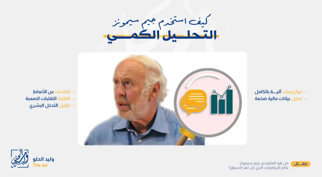 كيف استخدم سيمونز التحليل الكمي